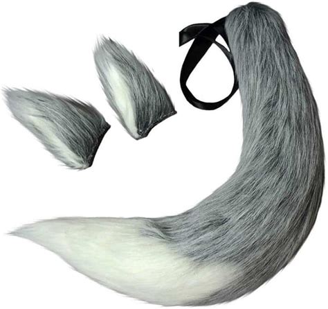 amazon wolf ears and tail|More.